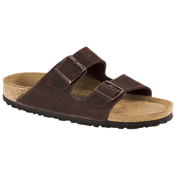 Birkenstock - Arizona SFB LEOI - Sandalen Gr 41 - Narrow braun von Birkenstock