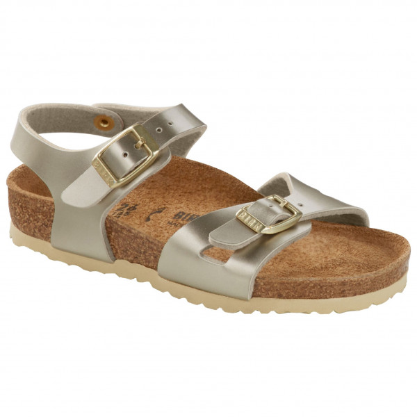 Birkenstock - Kid's Rio BF - Sandalen Gr 38 - Narrow beige/braun von Birkenstock