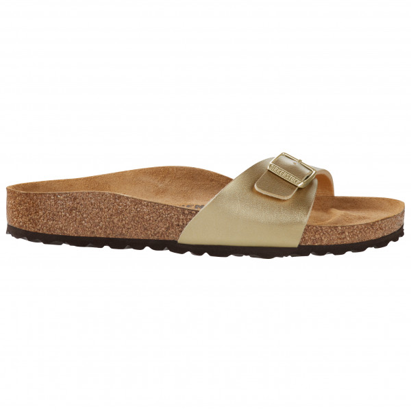 Birkenstock - Women's Madrid BF 9 - Sandalen Gr 39 - Narrow braun/beige von Birkenstock