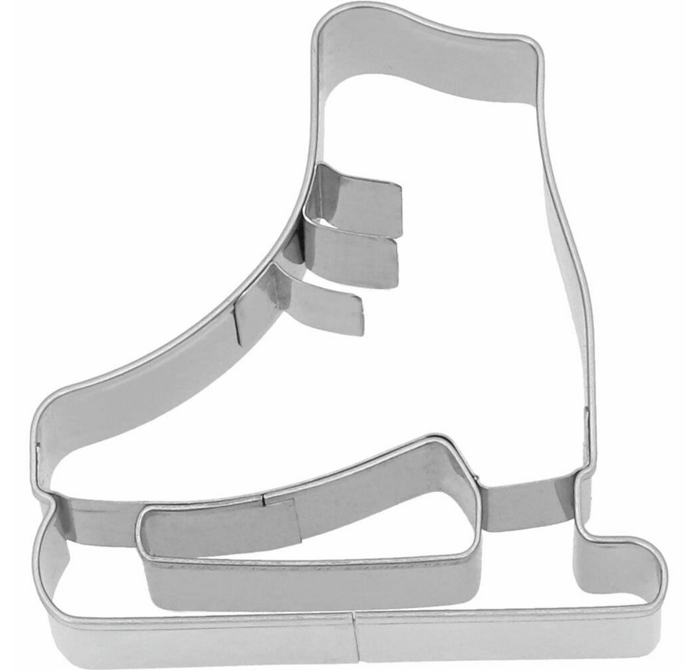 Birkmann Ausstechform Schlittschuh 6 cm, Edelstahl von Birkmann