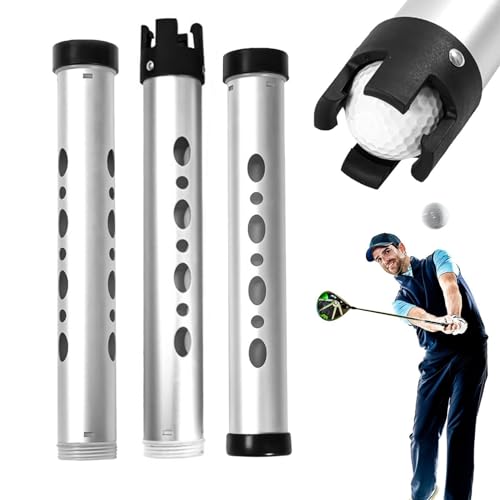 Birtern Golfball-Retriever für Wasser,Golfball-Retriever teleskopisch | Teleskopischer Golfballpflücker | Tragbarer, schnell zu installierender Abnehmbarer Golfball-Retriever aus von Birtern