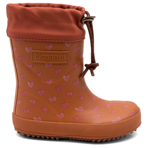 Bisgaard - Kid's Thermo - Gummistiefel Gr 30 braun/rot von Bisgaard