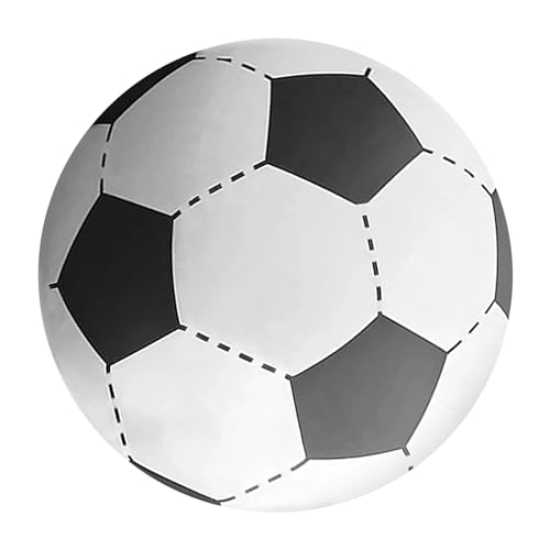 Bitong Großer aufblasbarer Ball,Großer aufblasbarer Fußball | Neuheiten und Outdoor-Sport-Wasserbälle - Großer Fußball-Wasserball, perfekt für den Sommerpool, Outdoor-Sport-Mottopartys von Bitong