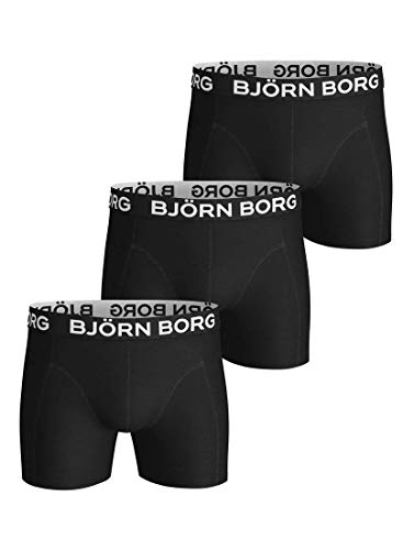 Björn Borg 9999-1076-90011 Shorts Solids 3p Men's Schwarz L von Björn Borg
