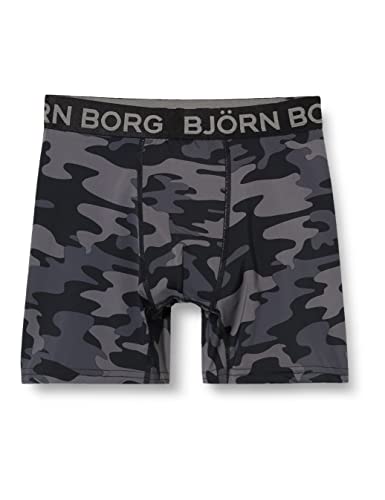 Björn Borg 9999-1135-90651 Shorts BB Tonal CAMO 1p Men's Schwarz/mimetisch M von Björn Borg