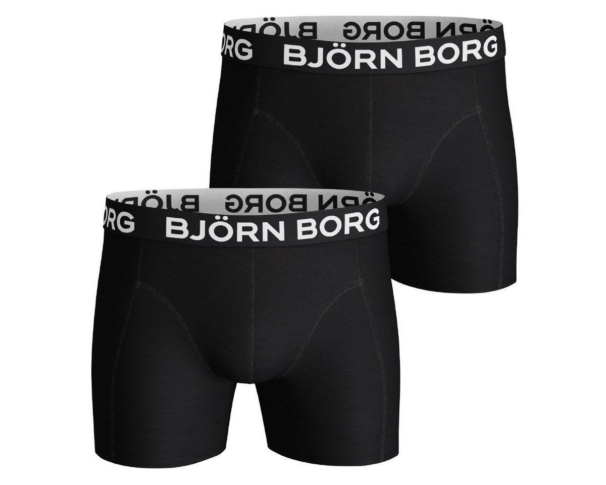Björn Borg Boxershorts Solid Core 2er Pack Herren (2-St) von Björn Borg