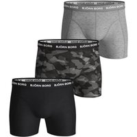 Björn Borg Sammy Boxer Short 3er Pack Herren in schwarz von Björn Borg