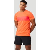 Björn Borg Stripe T-Shirt Herren in orange, Größe: XL von Björn Borg