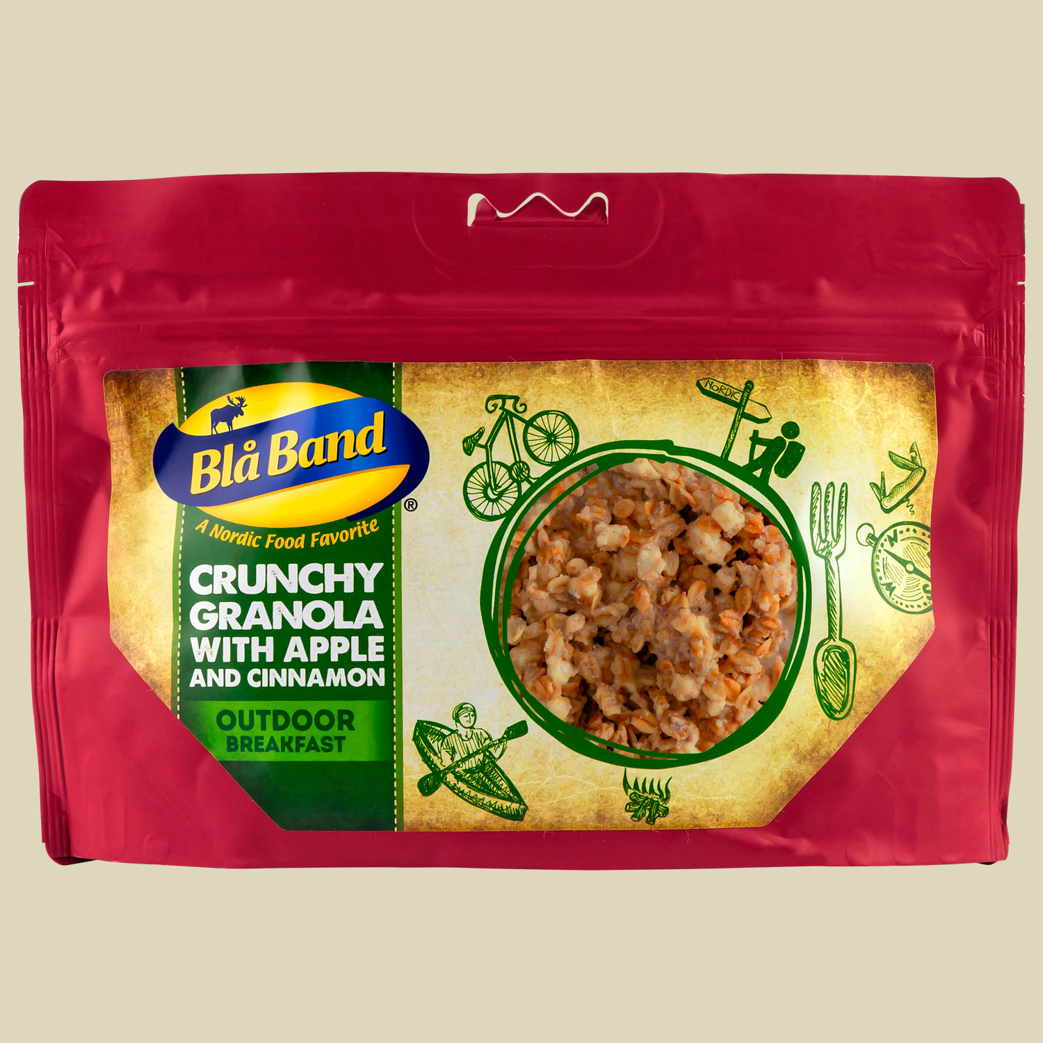 Crunchy Granola with Apple and Cinnamon 150g von Blå Band