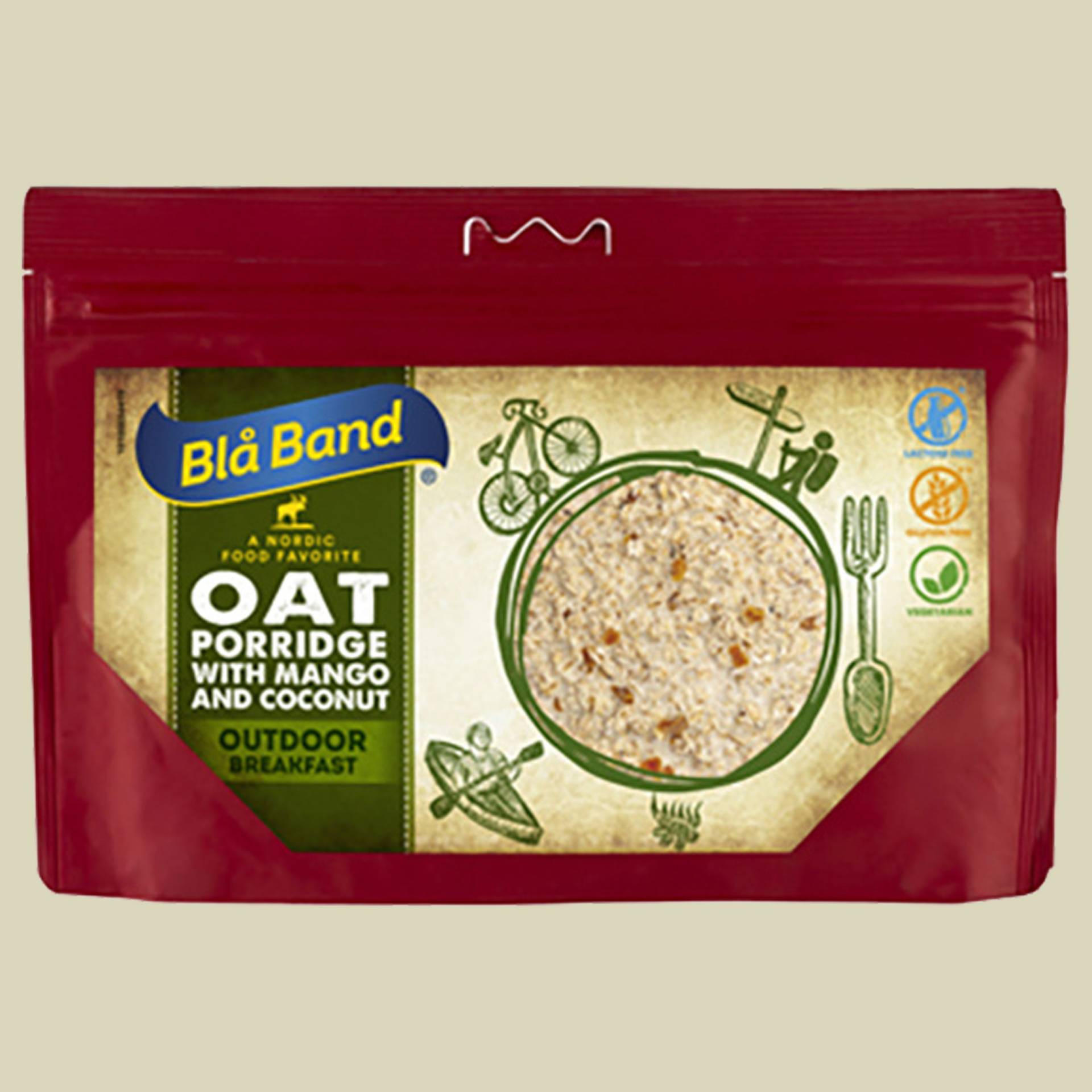 Oat Porridge with Coconut and Mango 150 g 606 kcal von Blå Band