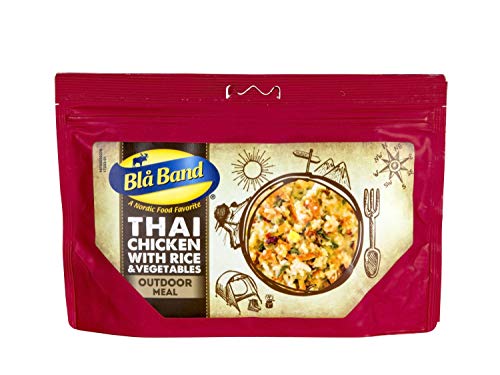 Blå Band Thailändisches Huhn mit Reis & Gemüse Trekkingnahrung Outdoor-Essen von BLA BAND