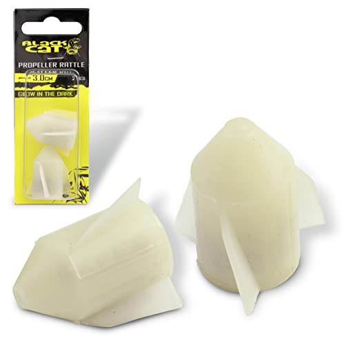 Black Cat Premium Propeller Unterwasser-Posen zum Welsangeln Auftriebskörper mit Rasseln aufreizendes Angel-zubehör, Glow in The Dark, 2,4 cm Black Cat Premium Propeller Unterwasser-Posen zum Welsangeln Auftriebskörper mit Rasseln aufreizendes Angel-zubehör, Glow in The Dark, 2,4 cm von Black Cat