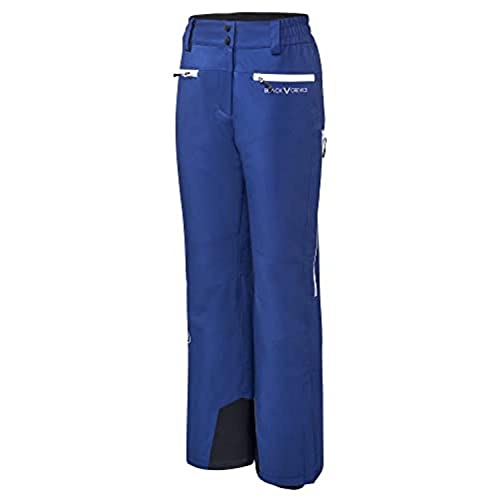 Black Crevice Damen Skihose, 10.000mm Wassersäule, atmungsaktiv, dunkelblau, 38 von Black Crevice