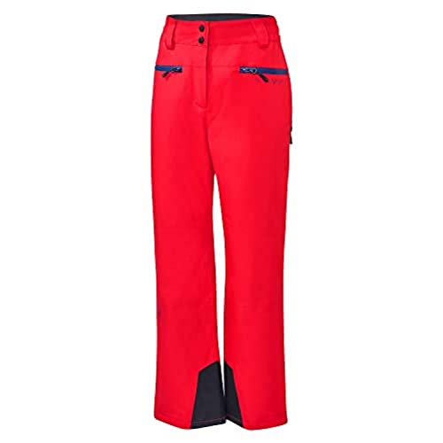 Black Crevice Damen Skihose, 10.000mm Wassersäule, atmungsaktiv, rot, 36 von Black Crevice