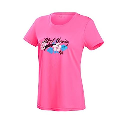 Black Crevice Damen T-Shirt Function, pink1, 36 von Black Crevice