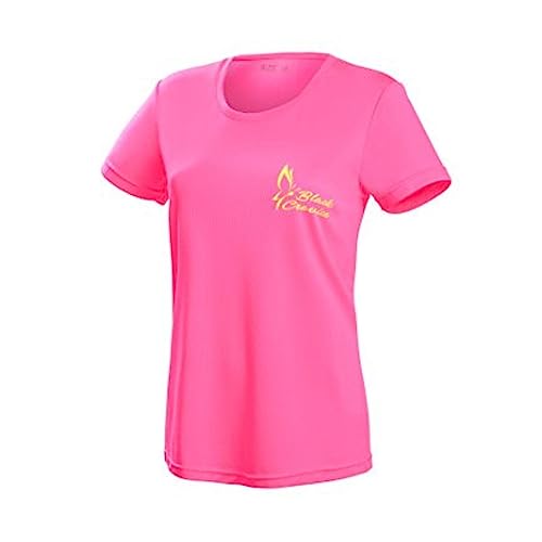 Black Crevice Damen T-Shirt Function, pink3, 38 von Black Crevice
