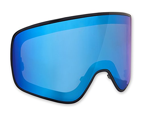 Black Crevice Ersatzscheibe, einfaches Wechselsystem, Ski-Brillenmodell BCR261442, Blue Revo von Black Crevice