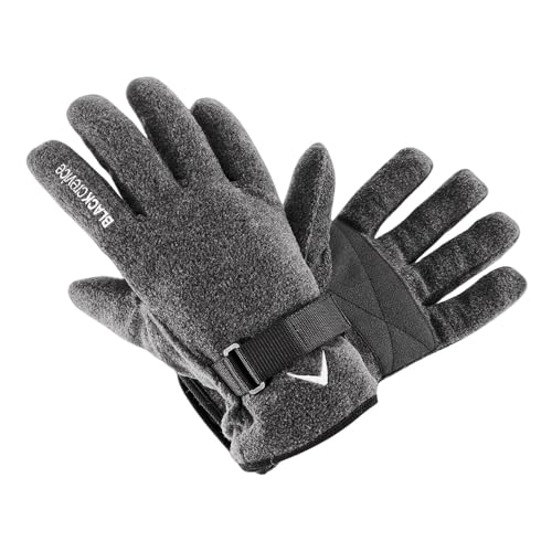 Black Crevice Fleece Handschuhe, BCR077347, grau, Gr. M von Black Crevice