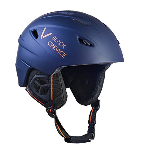 Black Crevice Erwachsene Skihelm Streif, matt Navy/orange, S von Black Crevice