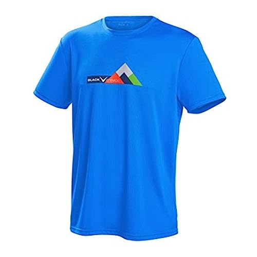 Black Crevice Herren T-Shirt Function, blue1, XL von Black Crevice