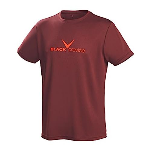 Black Crevice Herren T-Shirt Function, mahogany1, M von Black Crevice