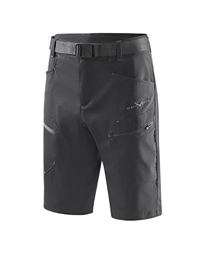 Black Crevice Herren Trekking Shorts, schwarz, XL von Black Crevice