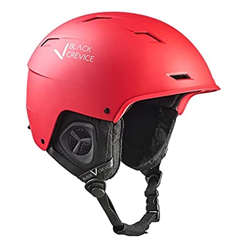 BLACK CREVICE Skihelm GERLOS rot, L (58-61cm)… von Black Crevice