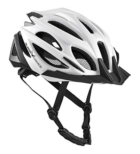 Black Crevice Erwachsenen Fahrradhelm, weiß/schwarz, S/M (54-58cm)… von Black Crevice