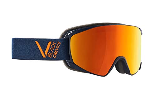 UV400 Schutz S3 * Skibrille für Brillenträger OTG BLACK CREVICE 
