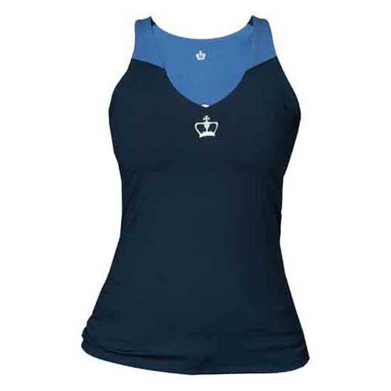 Black Crown Lecce Sleeveless T-shirt Blau 2XL Frau von Black Crown