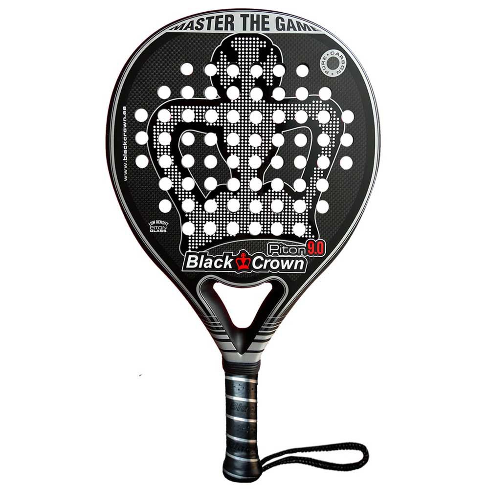 Black Crown Piton 9.0 Padel Racket Schwarz von Black Crown