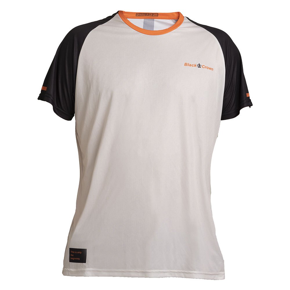 Black Crown Rodas Short Sleeve T-shirt Weiß 2XL Mann von Black Crown