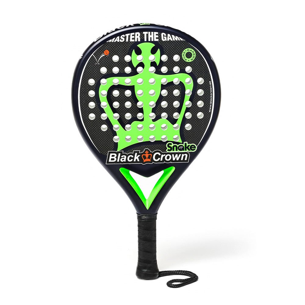 Black Crown Snake Padel Racket Schwarz von Black Crown