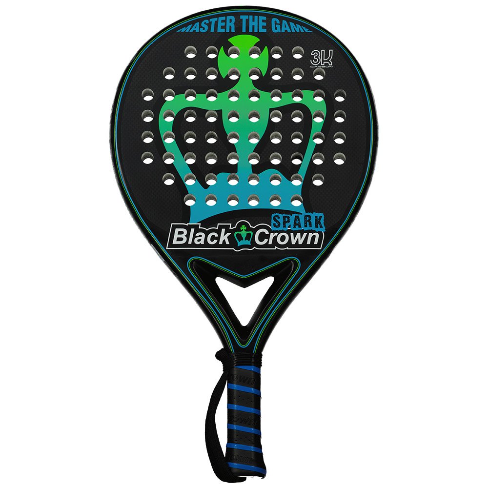 Black Crown Spark Padel Racket Silber von Black Crown