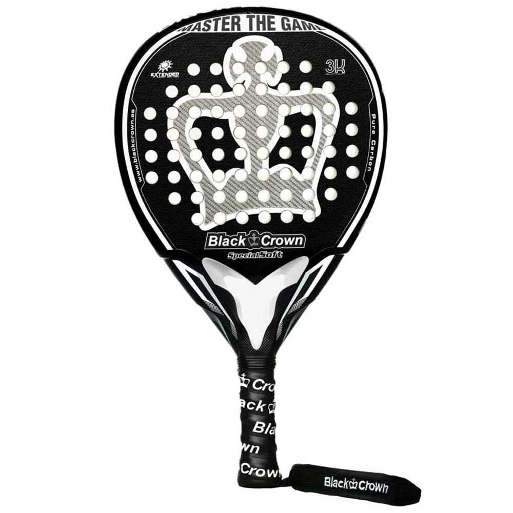 Black Crown Special Soft Padel Racket Silber von Black Crown