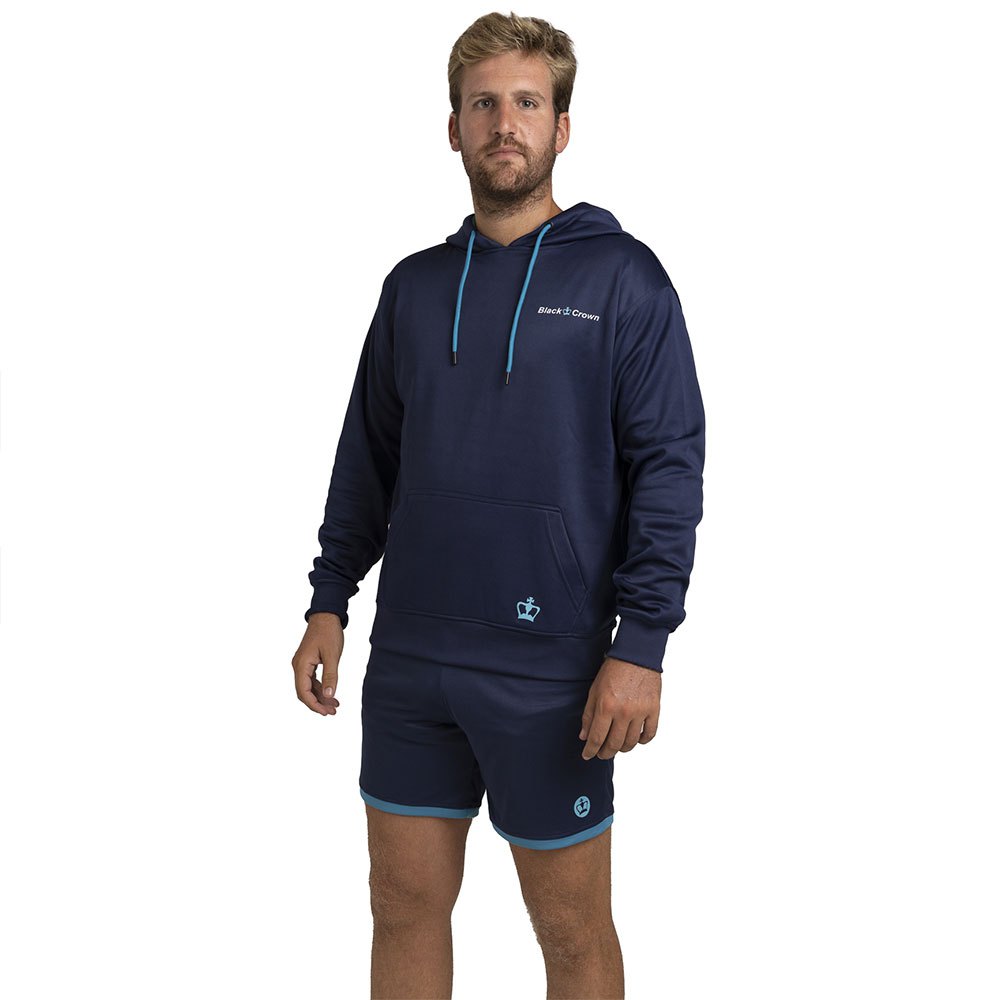 Black Crown Teide Hoodie Blau M Mann von Black Crown