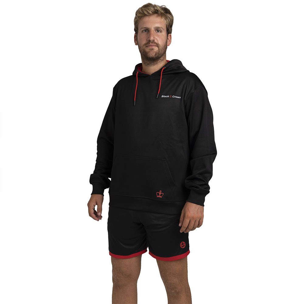 Black Crown Teide Hoodie Schwarz 2XL Mann von Black Crown