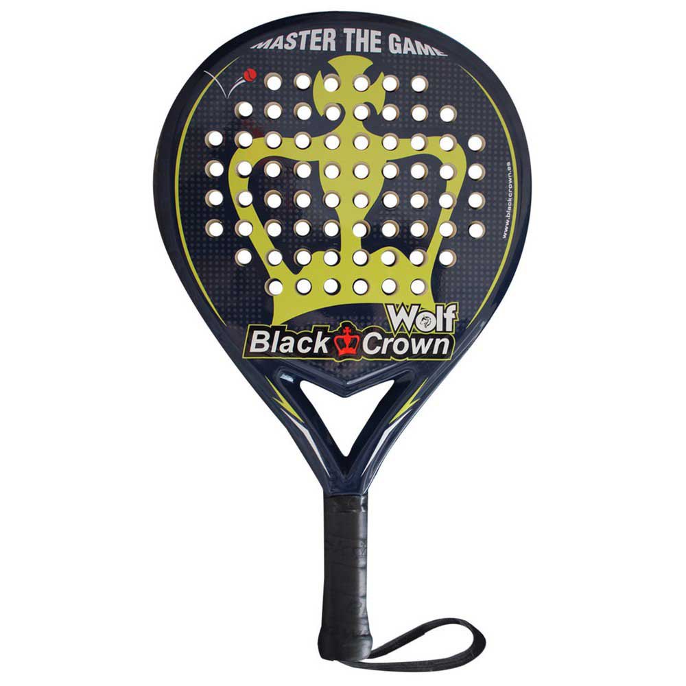 Black Crown Wolf Padel Racket Schwarz von Black Crown