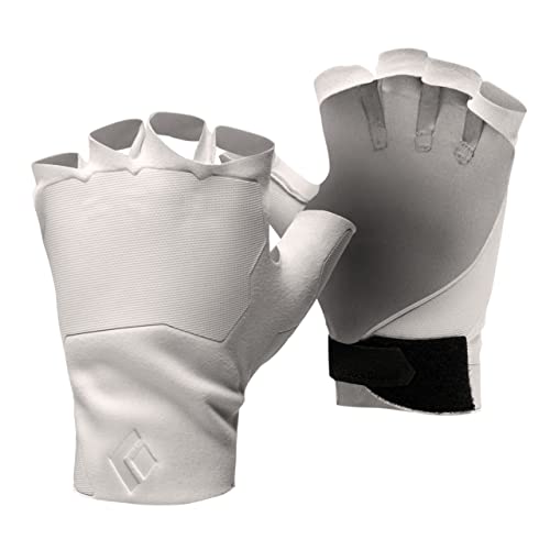 Black Diamond Crack Glove Weiß - Ergonomische robuste Risskletter-Handschuhe, Größe S - Farbe White von Black Diamond