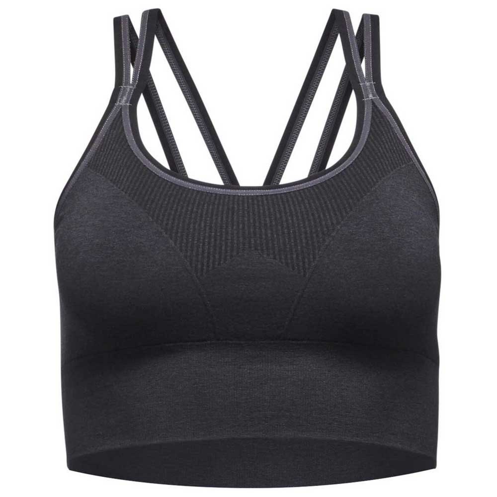 Black Diamond Crux Sports Bra Grau L Frau von Black Diamond