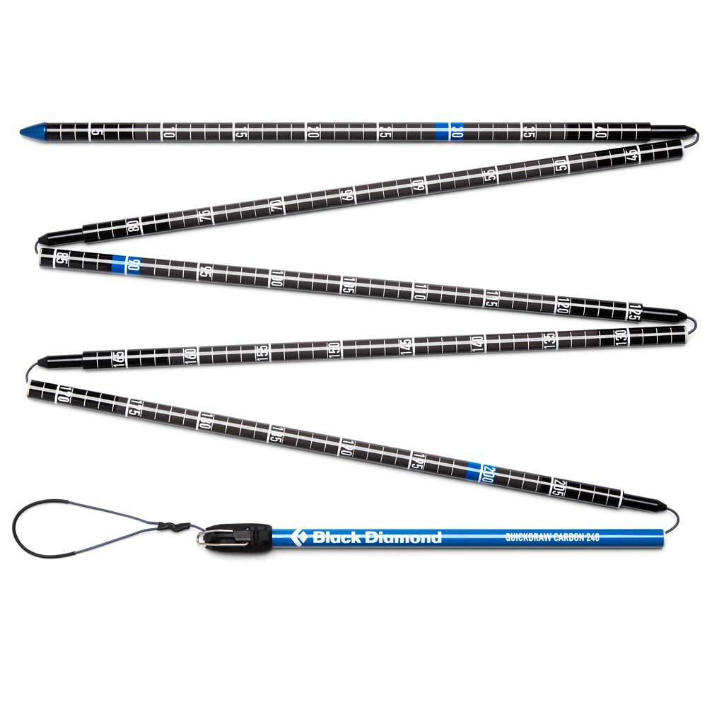 Black Diamond Quickdraw Carbon 240 Probe Blau,Schwarz von Black Diamond