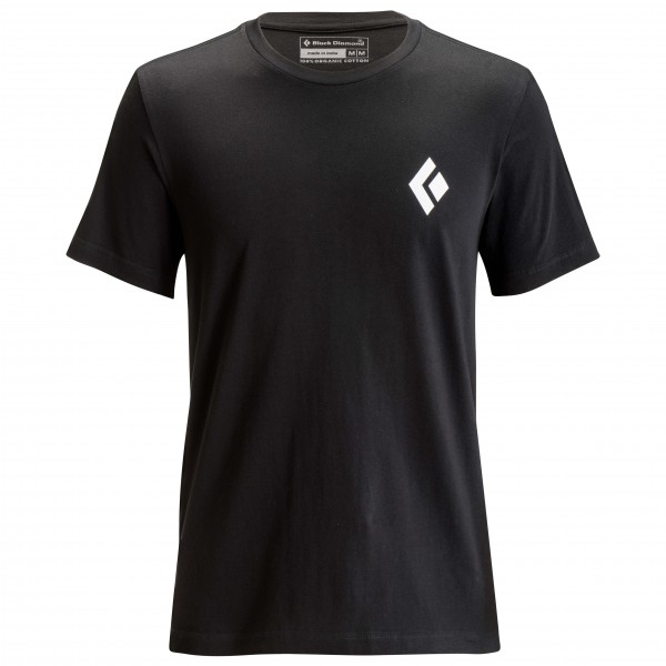 Black Diamond - S/S Equipment For Alpinist Tee - T-Shirt Gr XS schwarz von Black Diamond