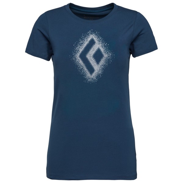 Black Diamond - Women's Chalked Up 2.0 S/S Tee - T-Shirt Gr XL blau von Black Diamond