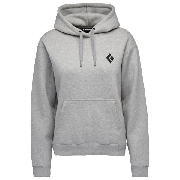 Black Diamond - Women's Equipment For Alpinists Pullover Hoody - Hoodie Gr L grau von Black Diamond