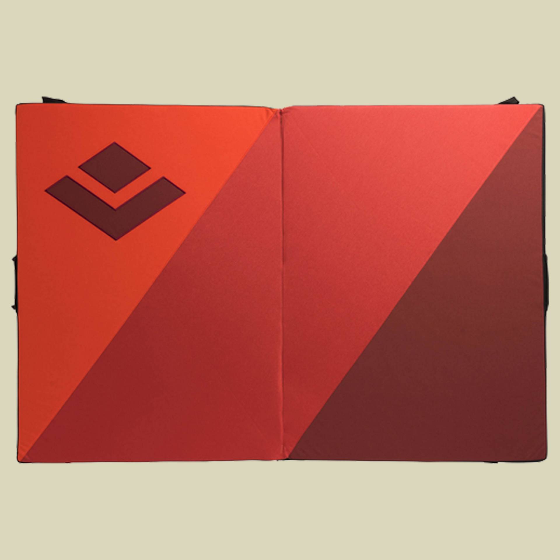 Mondo Crash Pad Maße 112 x 165 x 12,5 cm Farbe Tri-Red von Black Diamond