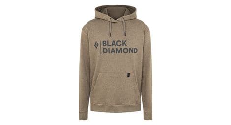 black diamond stacked logo hoodie fur herren von Black Diamond