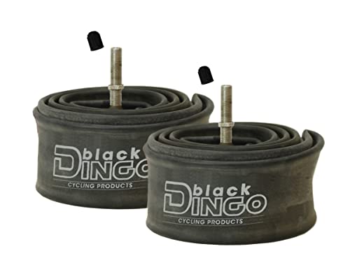 2 Stück Black Dingo Schlauch AV40mm Fahrradschlauch Fahrrad 27,5/28/29" AV von Black Dingo Cycling Products