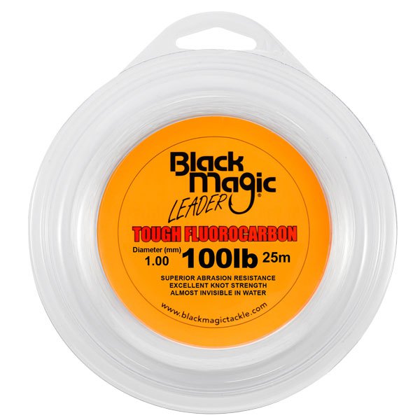 Black Magic Fluorocarbon 25 M Durchsichtig 1.000 mm von Black Magic