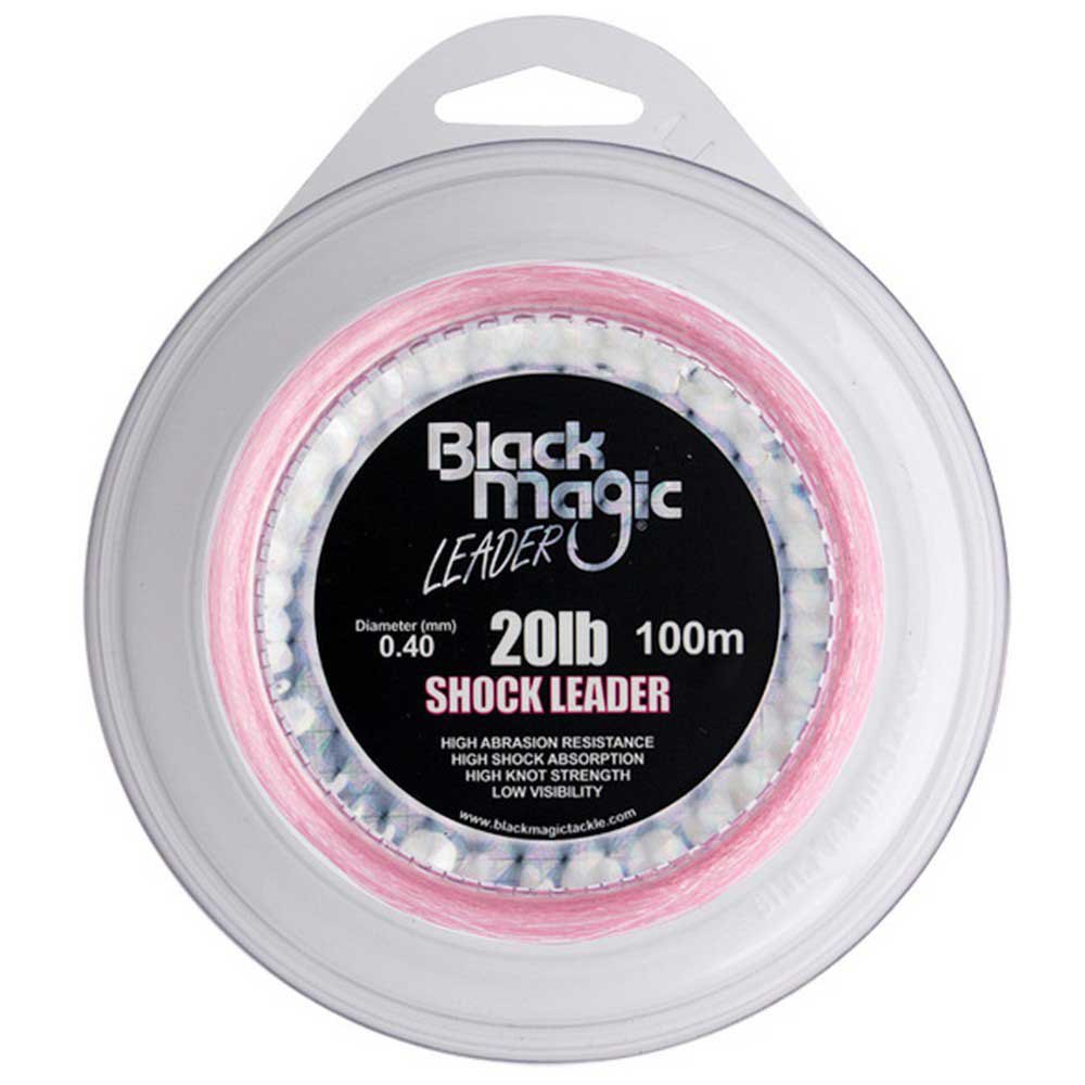 Black Magic Shock Leader 100 M Fluorocarbon Rosa 0.400 mm von Black Magic