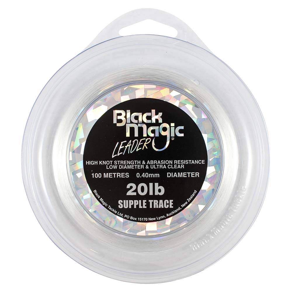 Black Magic Supple Trace Monofilament 100 M Weiß 0.400 mm von Black Magic